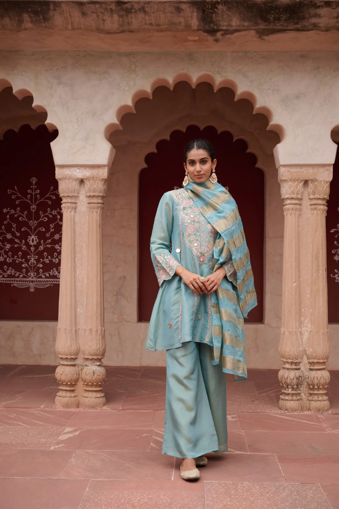 Sangini Spruce full work premium suit set - Image 4