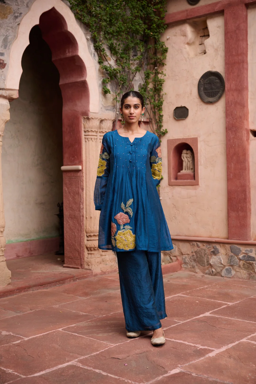 Sangini Hibis Full Work Suit set - Image 10