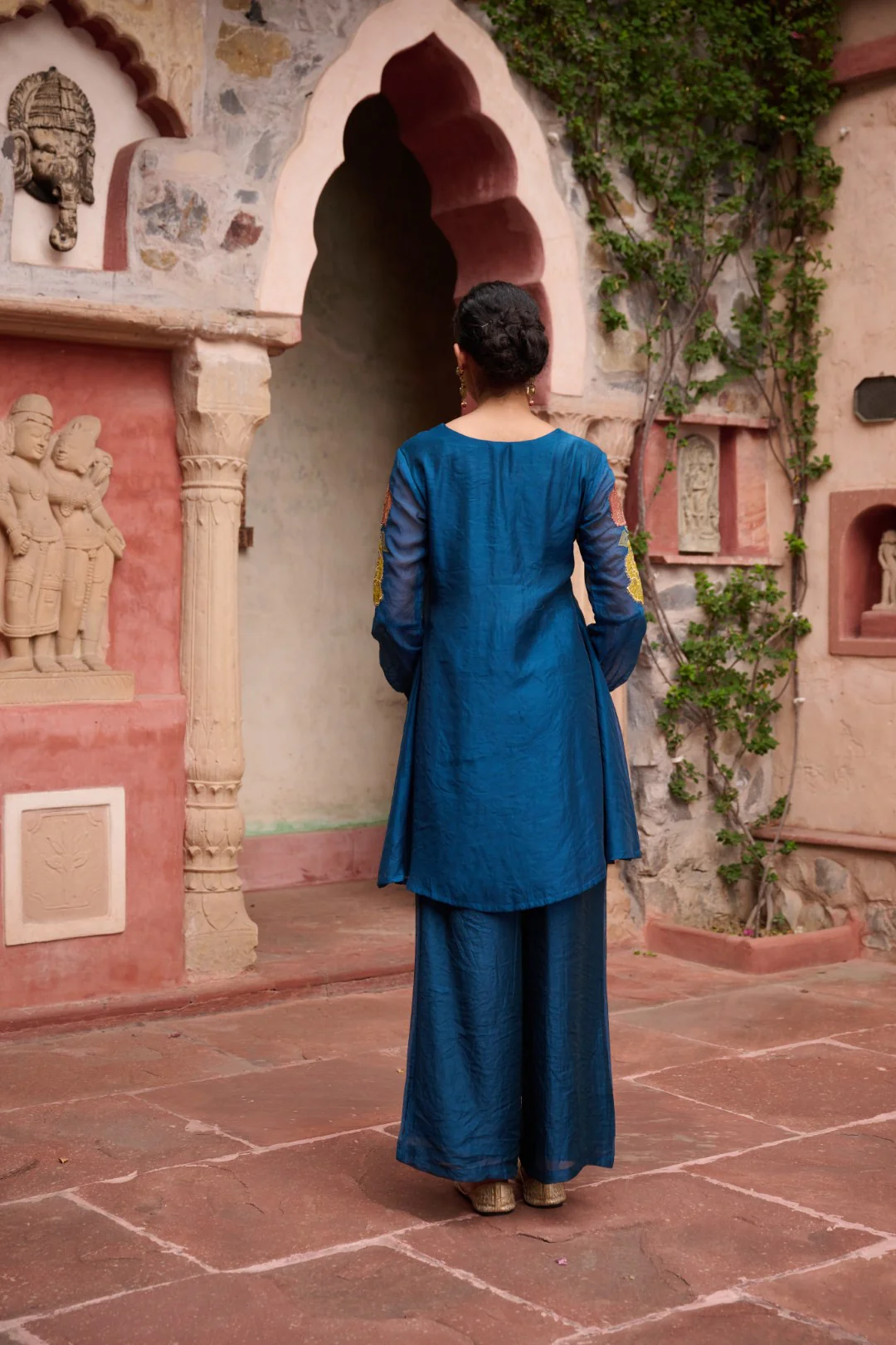 Sangini Hibis Full Work Suit set - Image 19