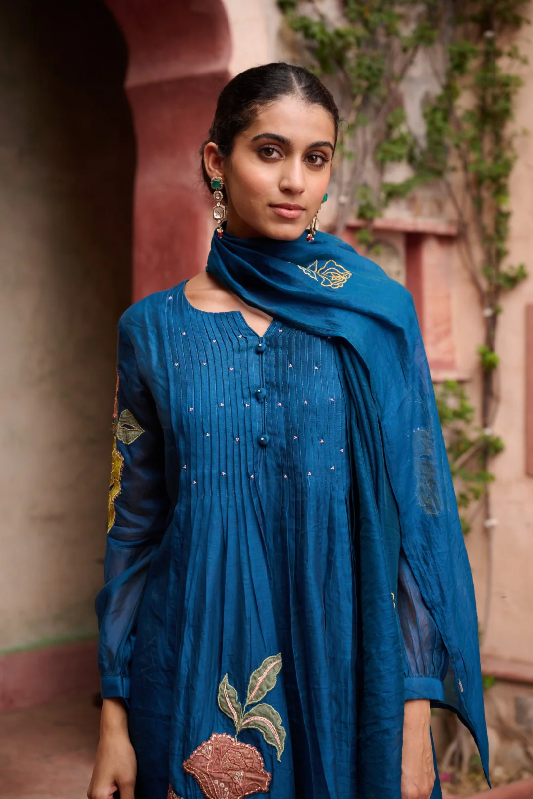 Sangini Hibis Full Work Suit set - Image 2