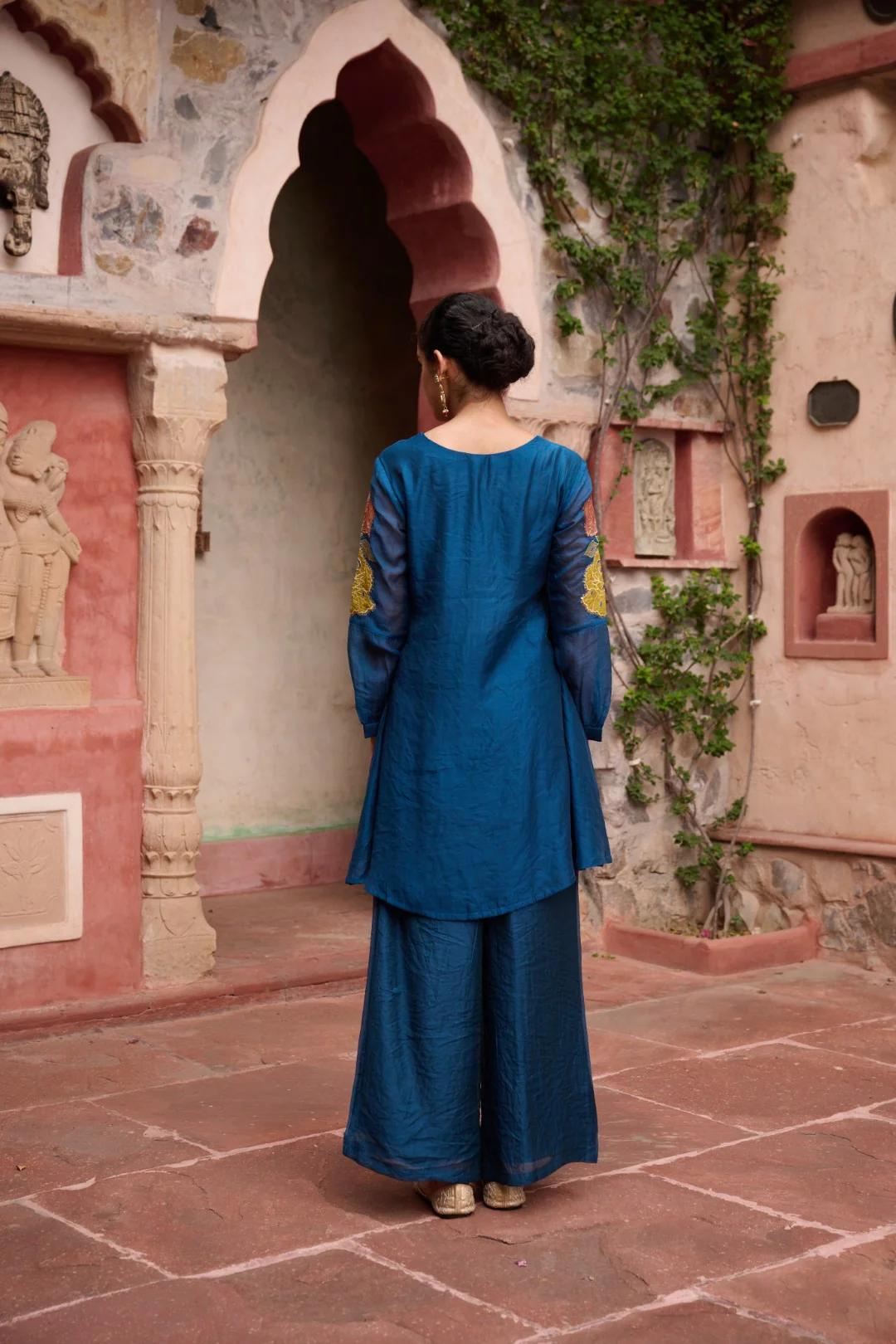 Sangini Hibis Full Work Suit set - Image 20