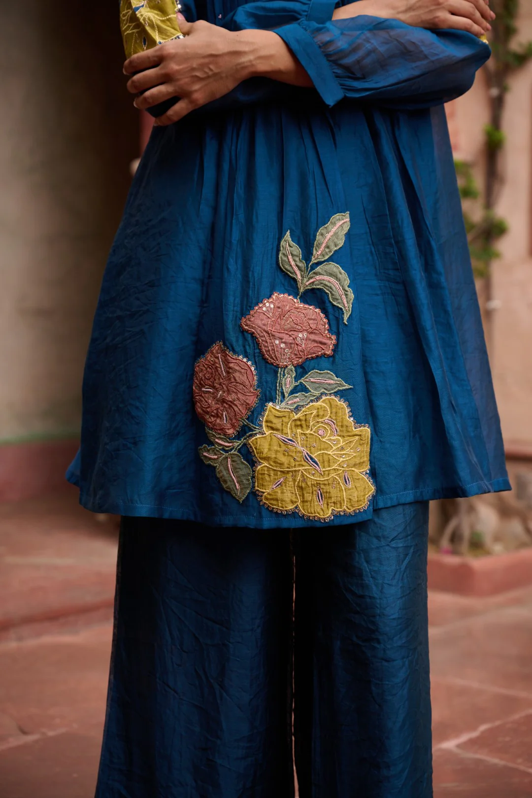 Sangini Hibis Full Work Suit set - Image 26