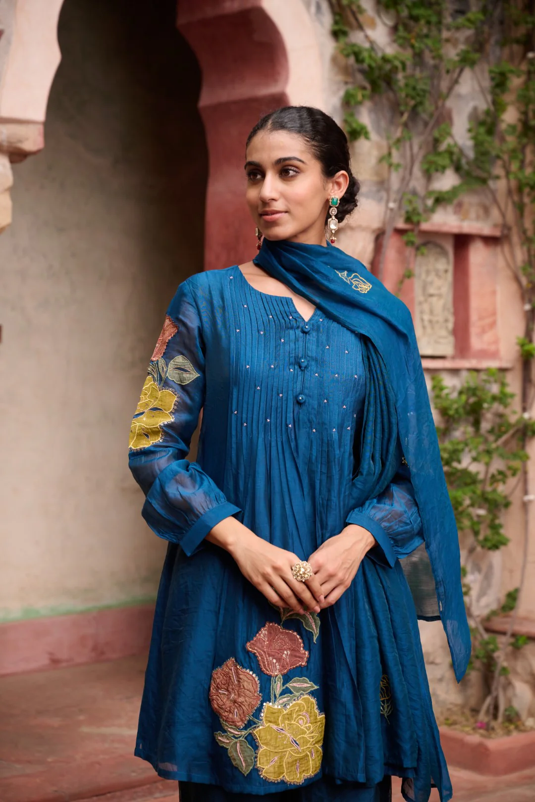 Sangini Hibis Full Work Suit set - Image 28