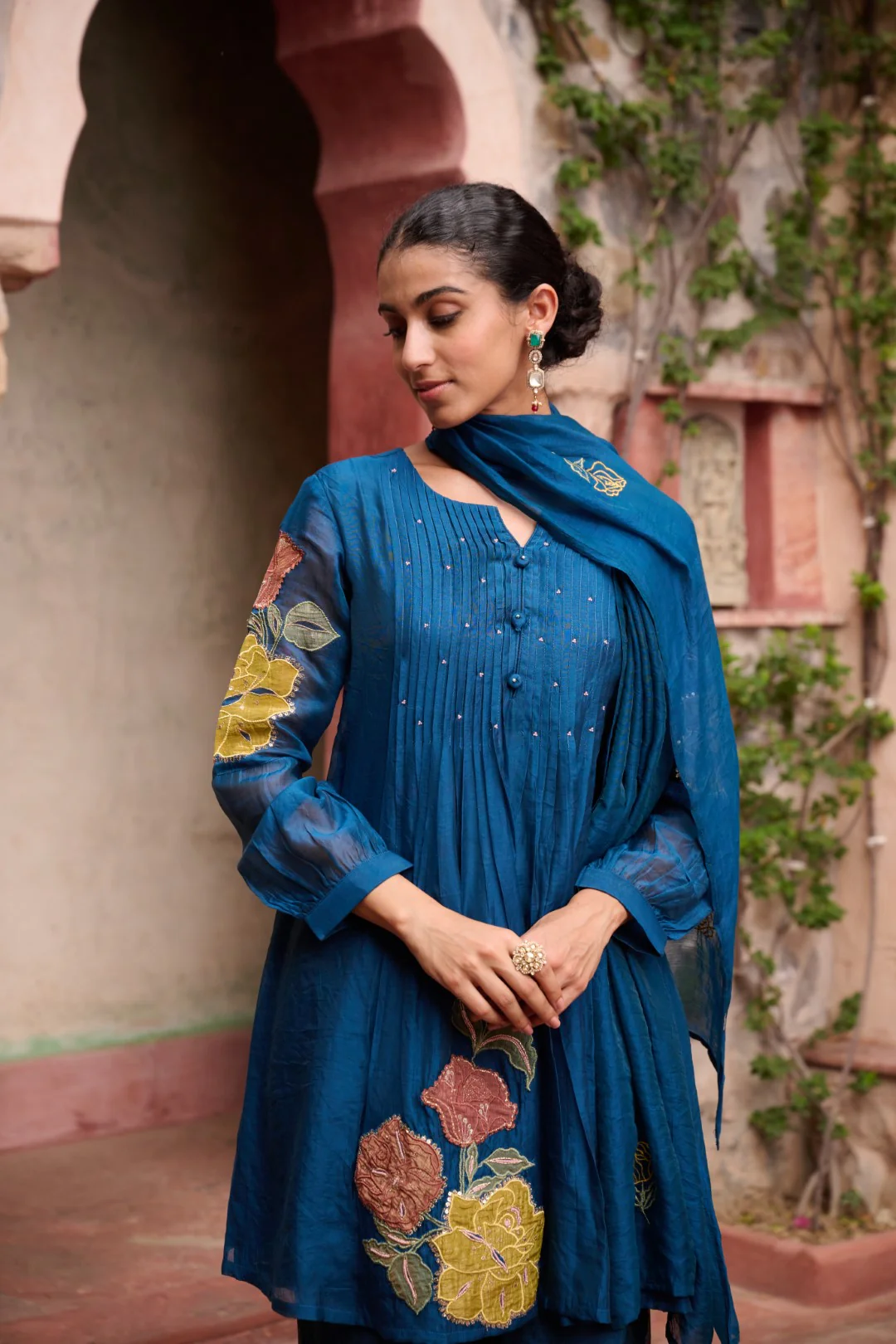 Sangini Hibis Full Work Suit set - Image 29