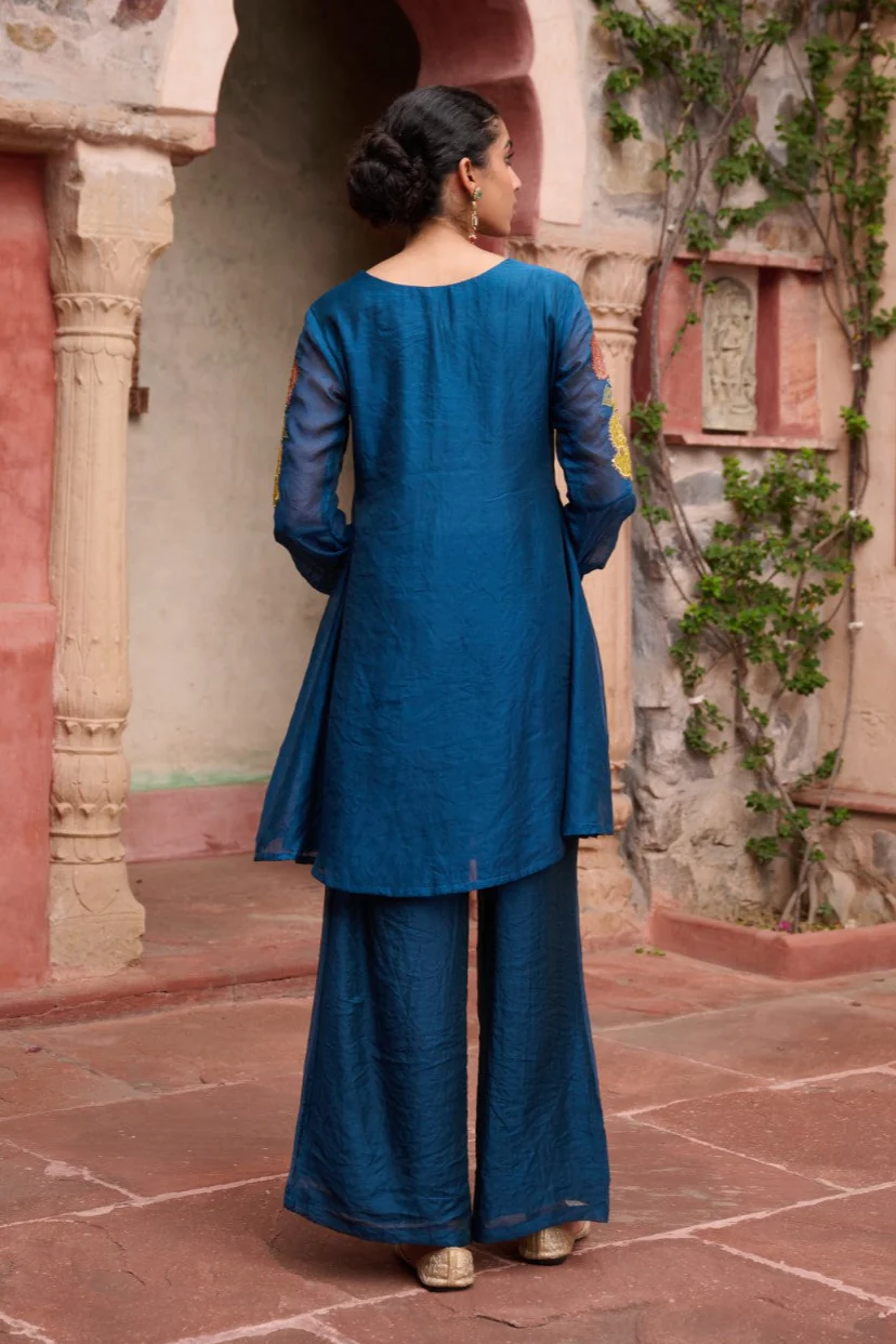 Sangini Hibis Full Work Suit set - Image 3