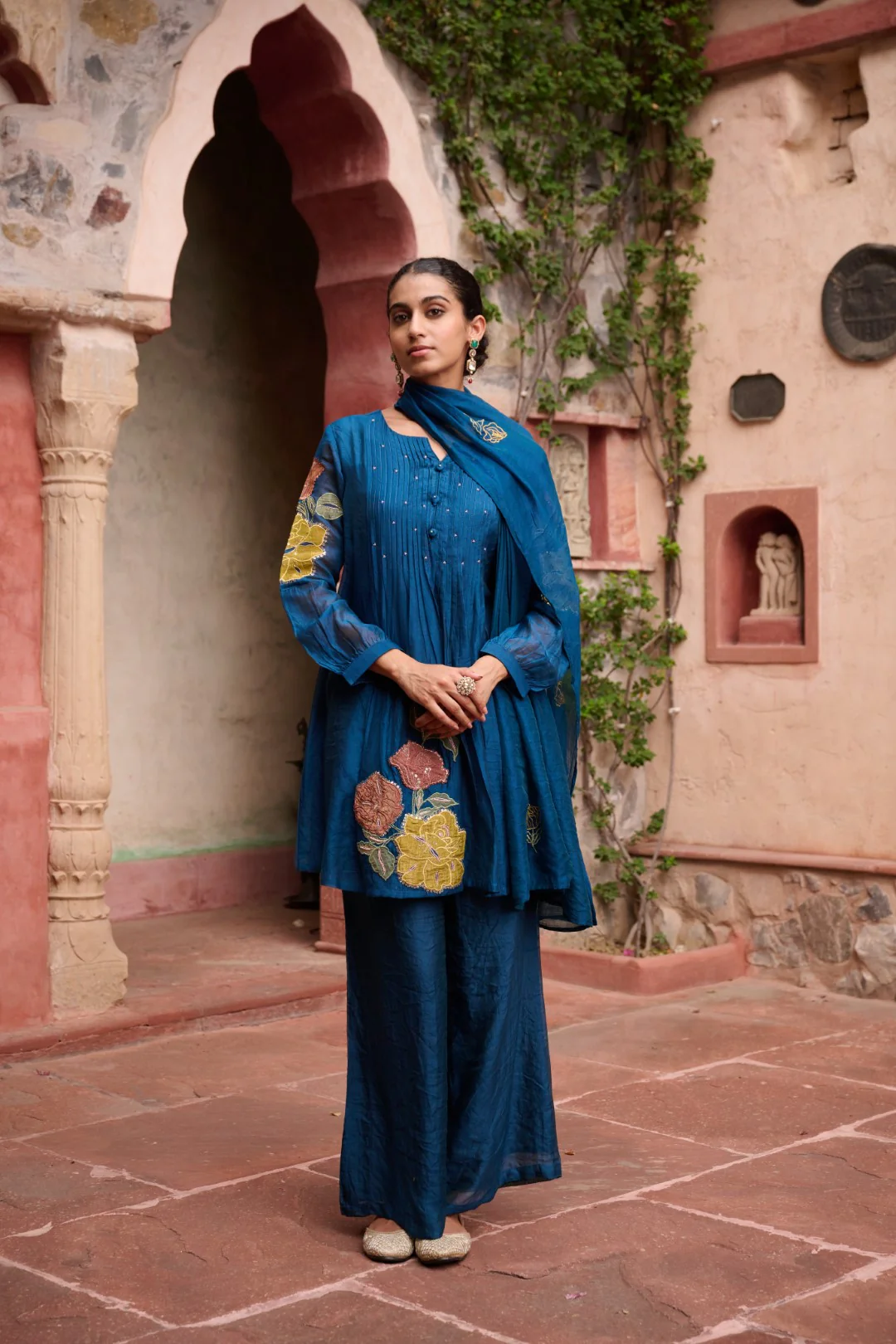 Sangini Hibis Full Work Suit set - Image 36