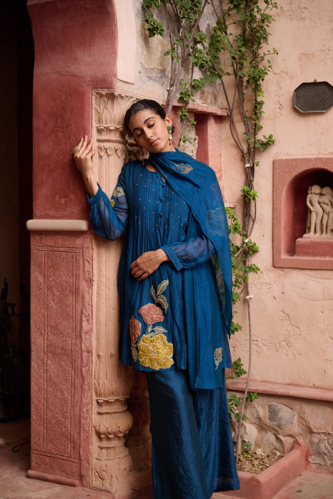 Sangini Hibis Full Work Suit set - Image 37