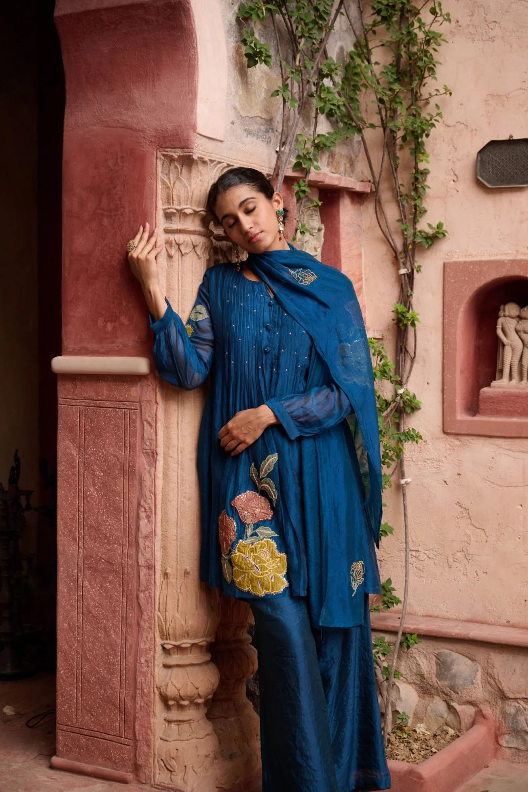 Sangini Hibis Full Work Suit set - Image 38