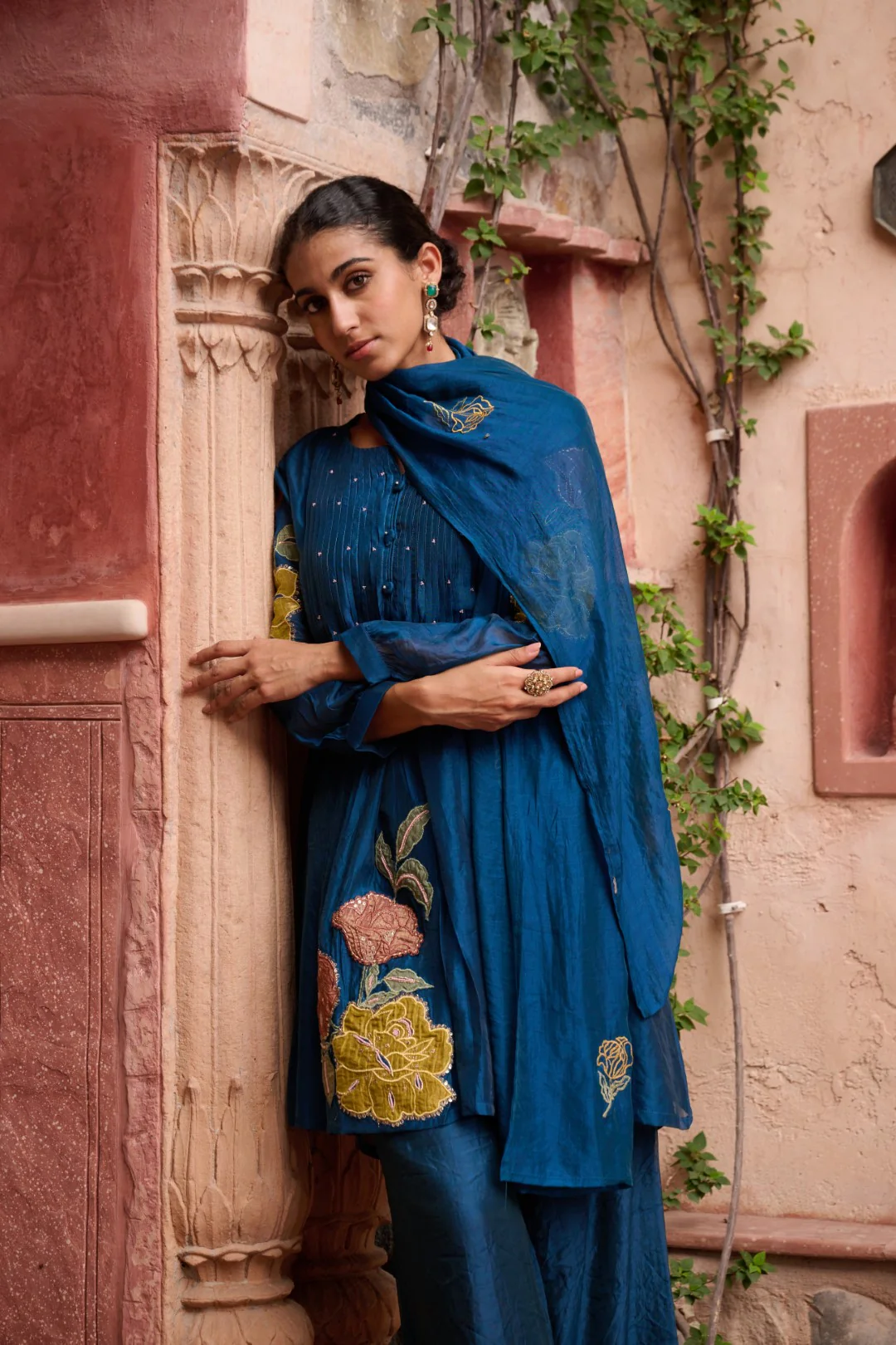 Sangini Hibis Full Work Suit set - Image 40