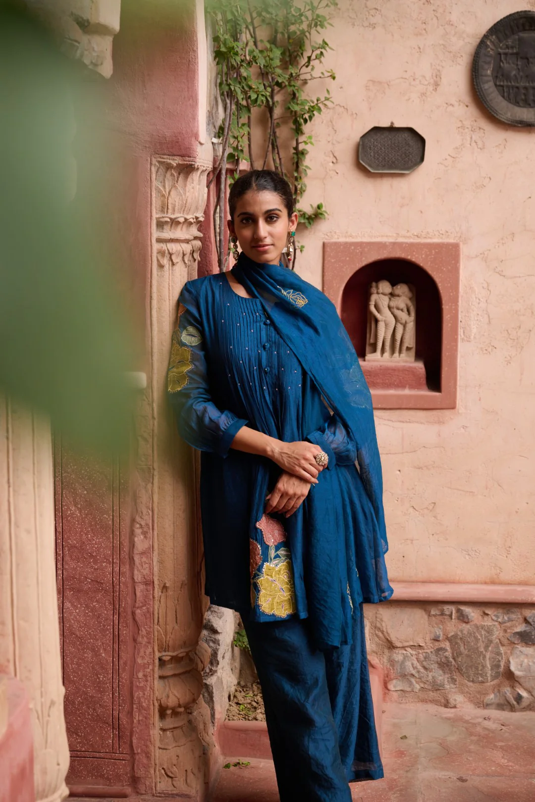 Sangini Hibis Full Work Suit set - Image 44