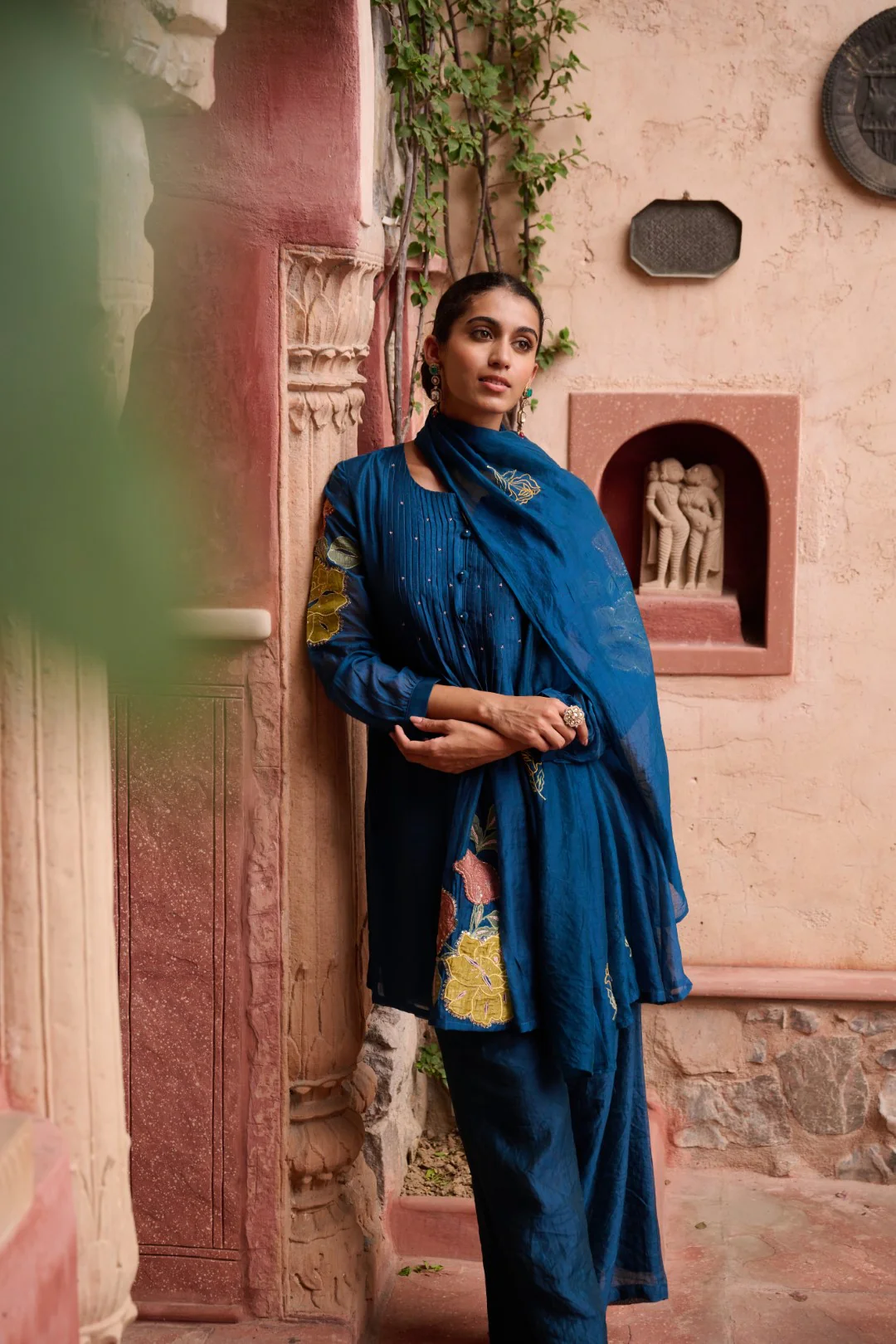Sangini Hibis Full Work Suit set - Image 45