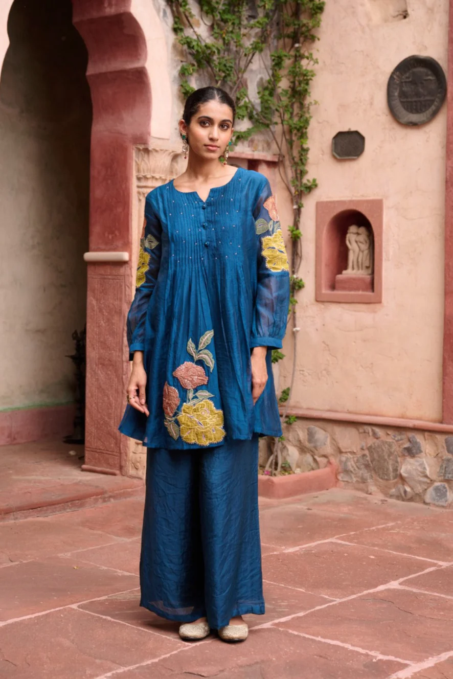 Sangini Hibis Full Work Suit set - Image 5