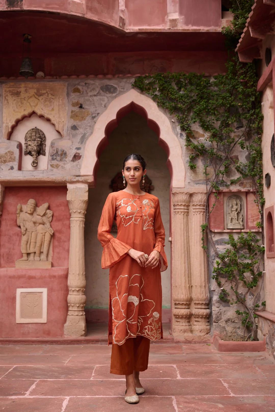 Sangini Apricot Premium Suit set - Image 7