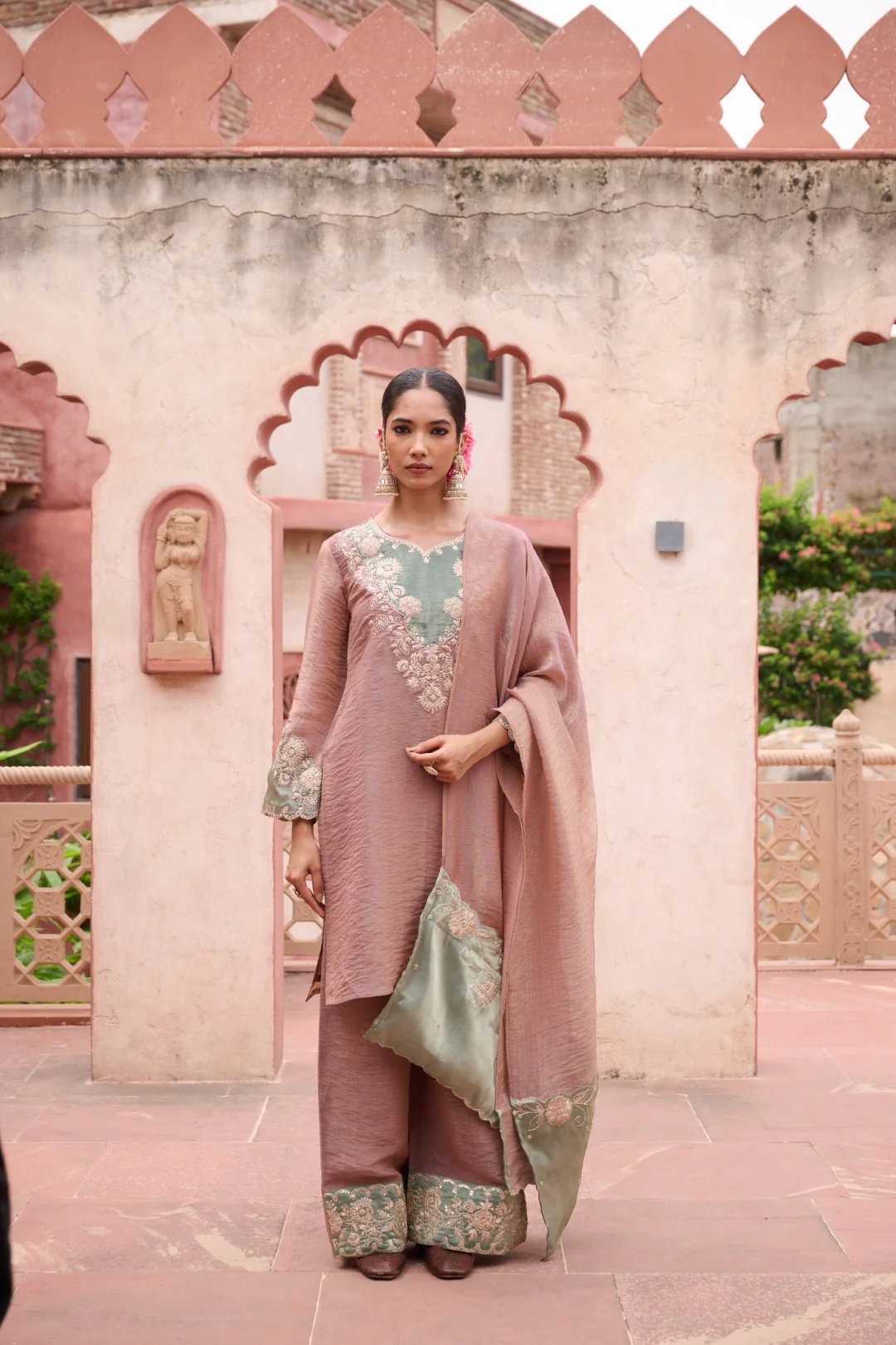 Gaurisha Tan Full Work Premium Suit set - Image 26