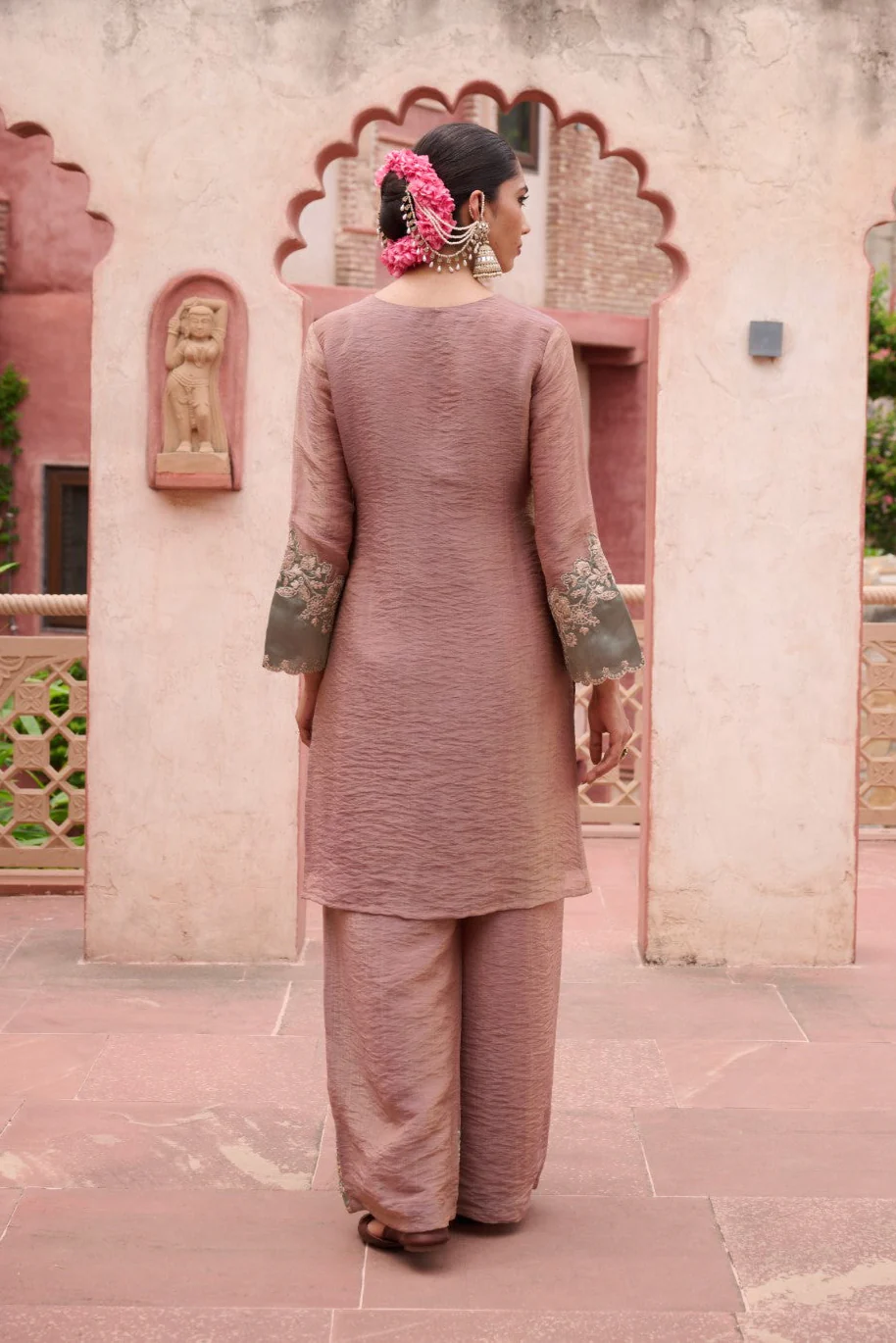 Gaurisha Tan Full Work Premium Suit set - Image 3