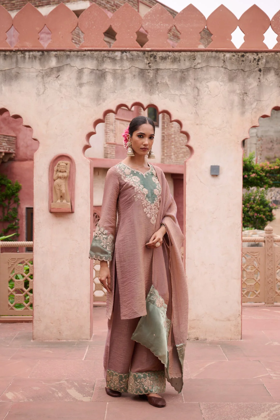 Gaurisha Tan Full Work Premium Suit set - Image 6