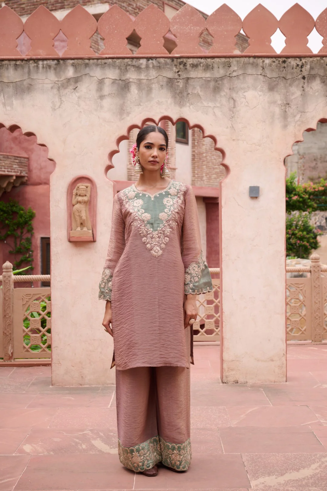 Gaurisha Tan Full Work Premium Suit set - Image 8