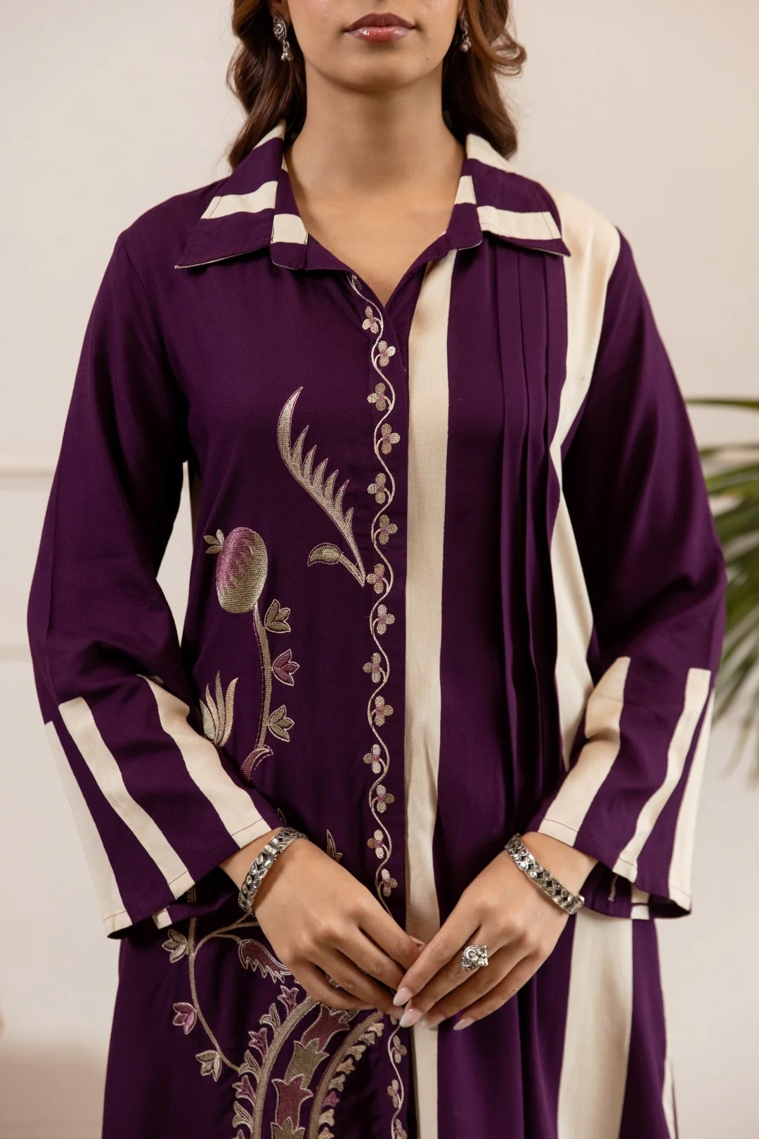 Sonpal Jam Embroidery Co-ord set - Image 5