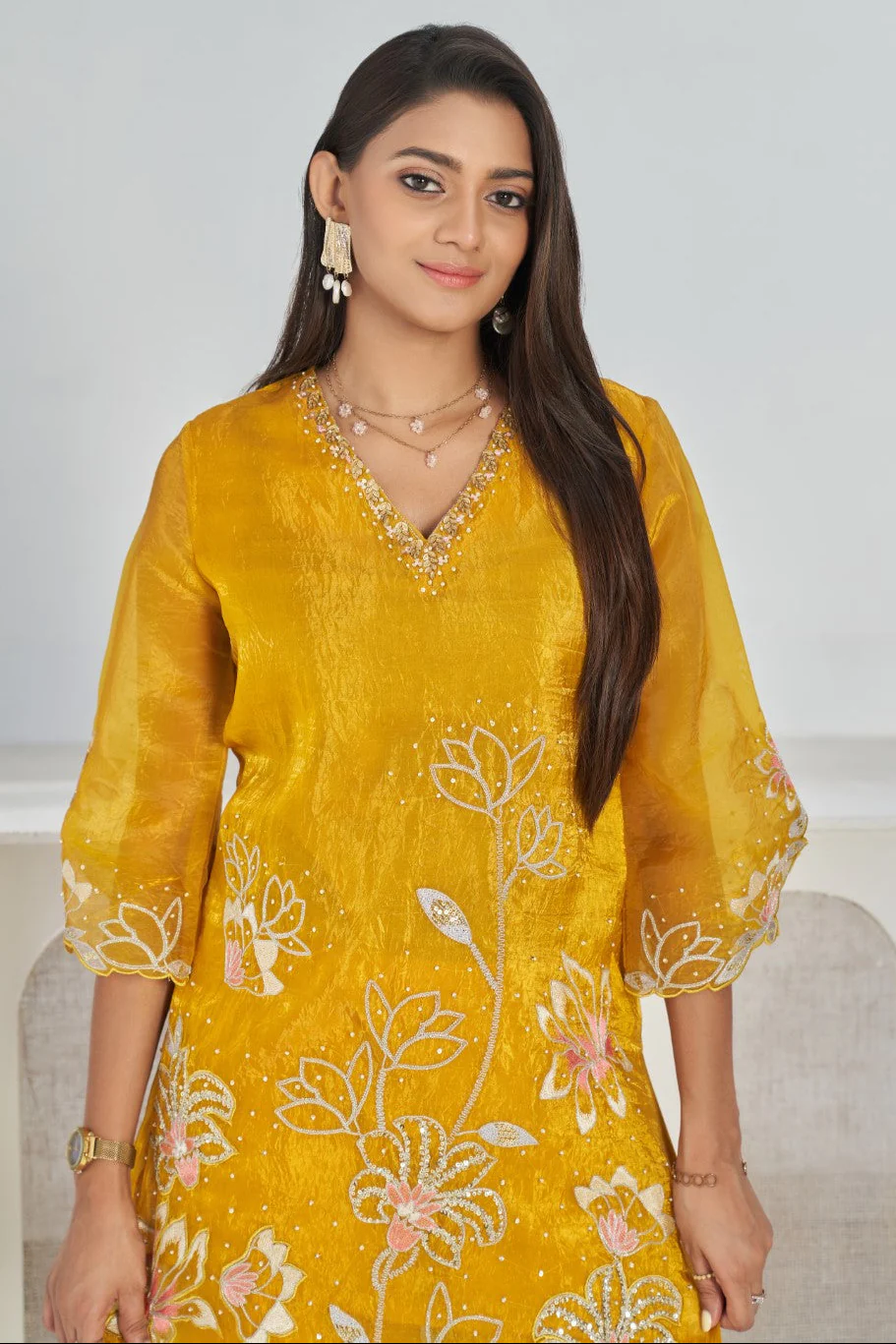 Anumeha Maze full work co-ord set - Image 10