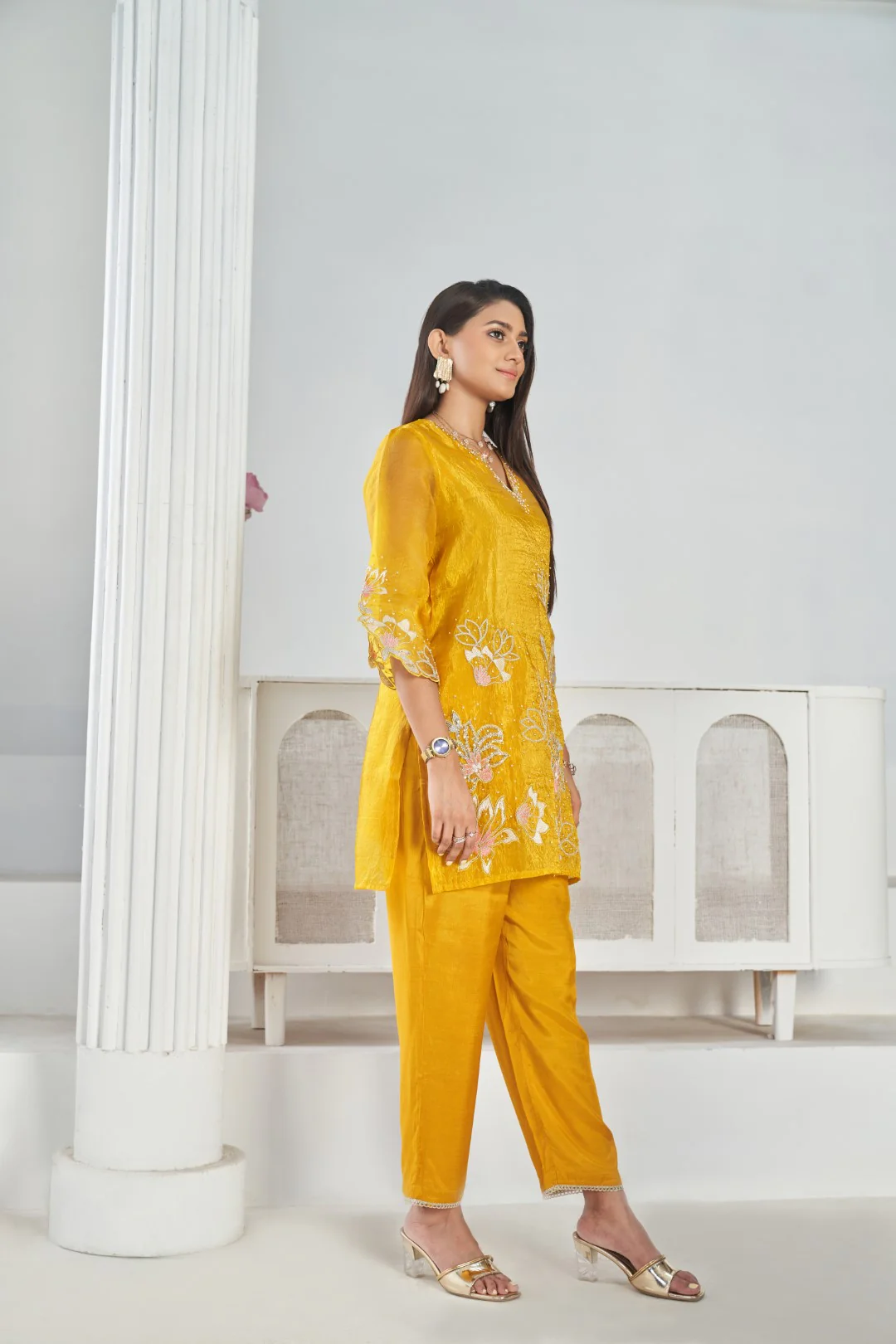 Anumeha Maze full work co-ord set - Image 13