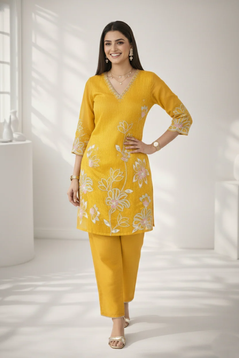 Anumeha Maze full work co-ord set - Image 2