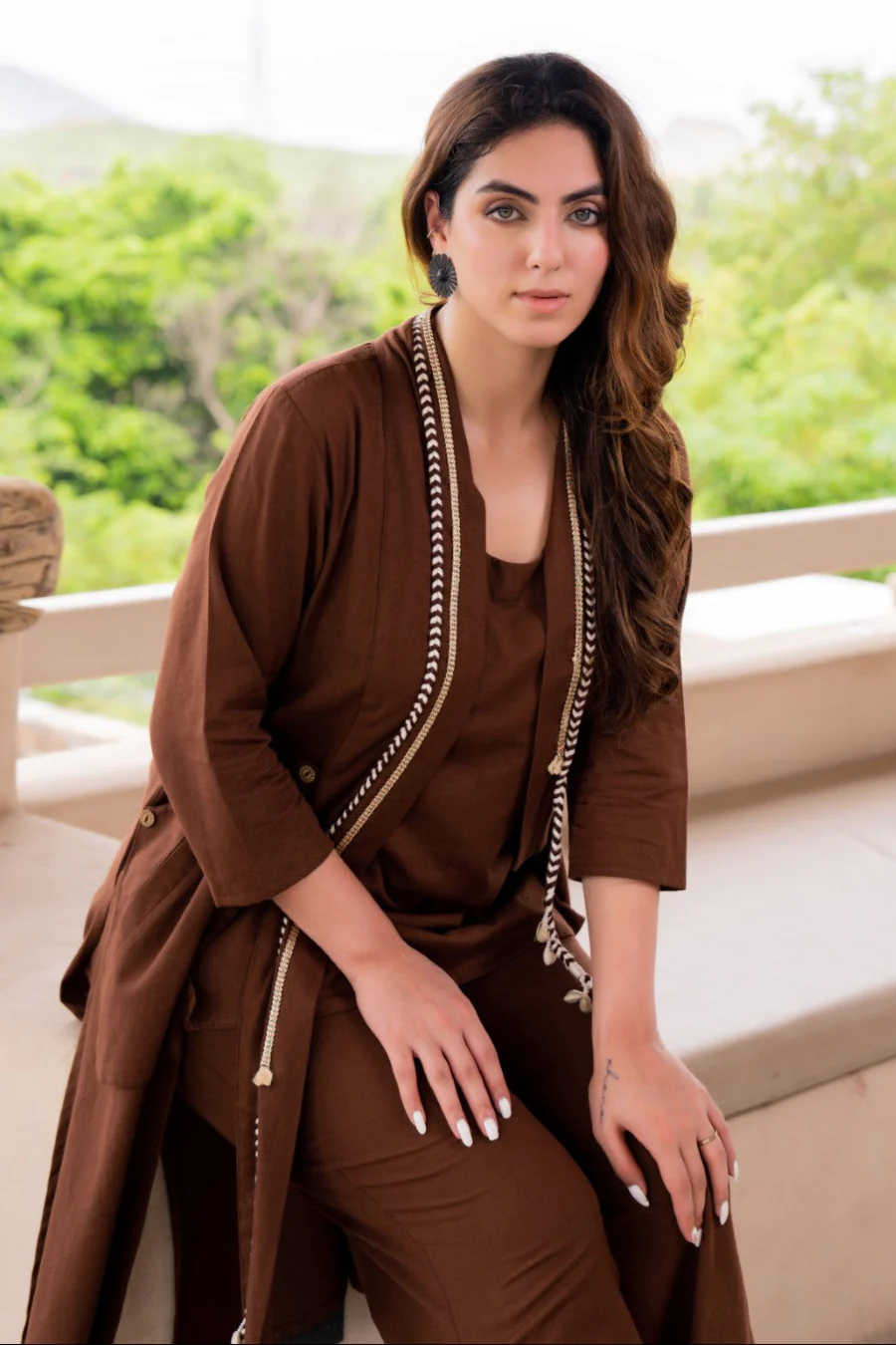 Akira hazel cotton 3 pc co-ord set - Image 2