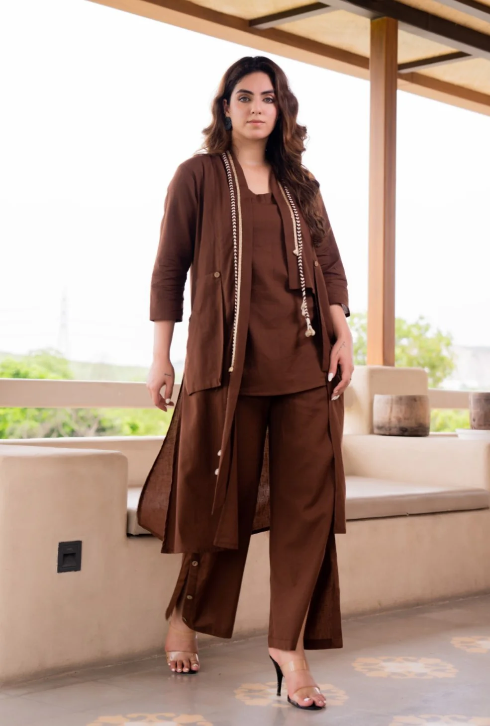 Akira hazel cotton 3 pc co-ord set - Image 4