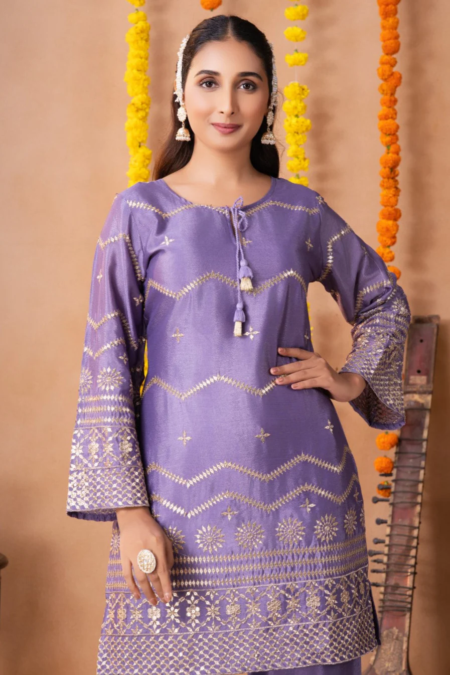 Keya orchid work co-ord set - Image 2