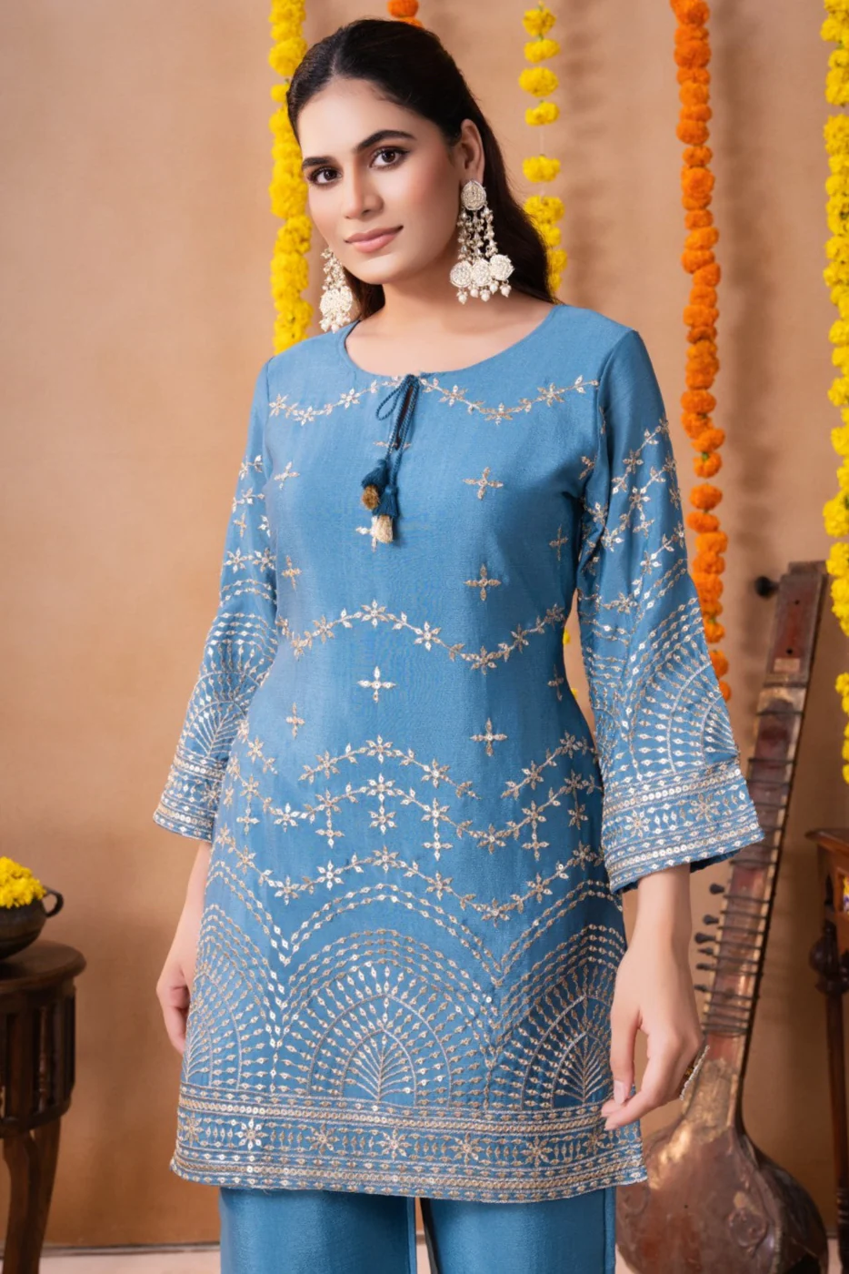 Keya hibis work co-ord set - Image 2
