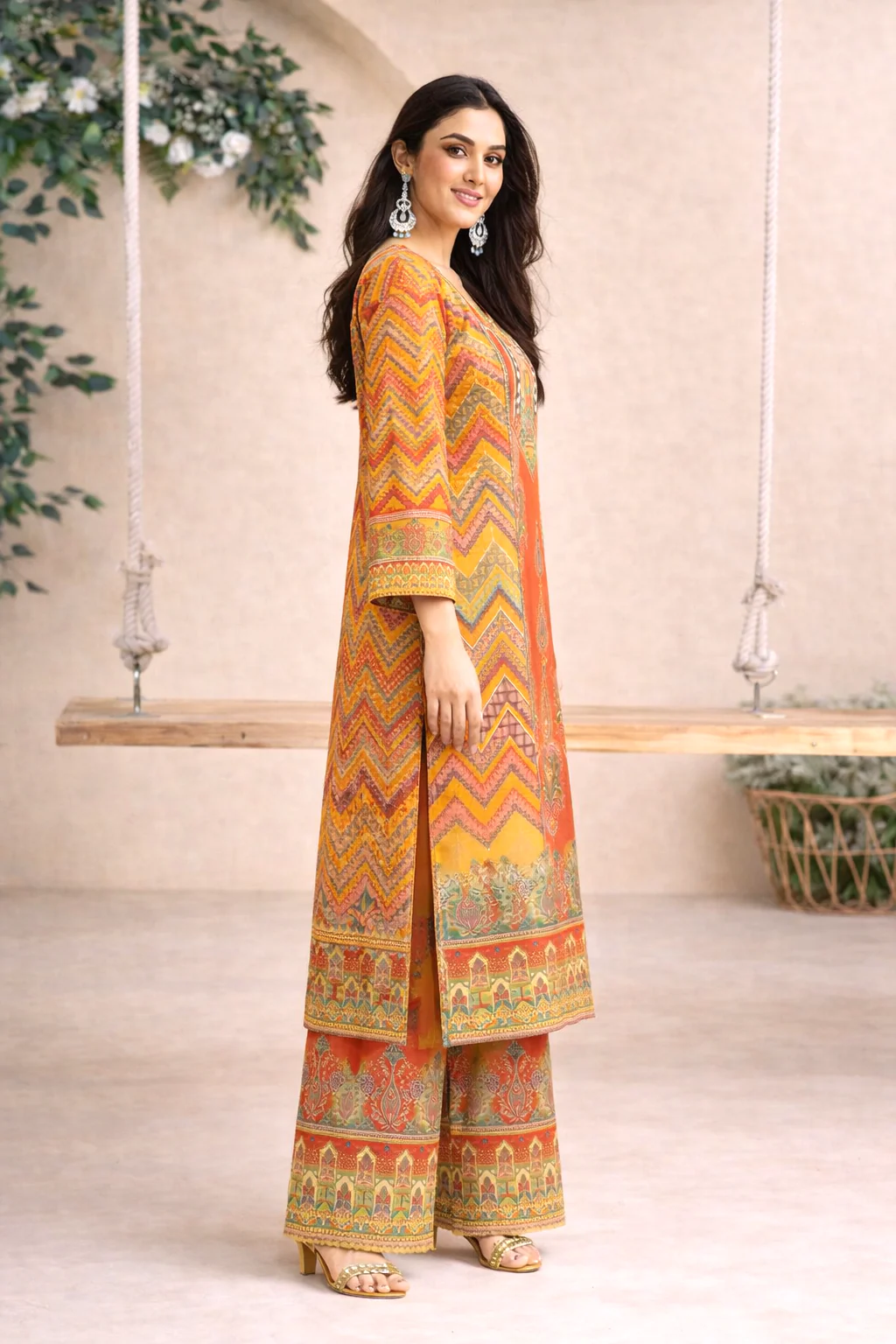 Morni amber full work suit set - Image 5