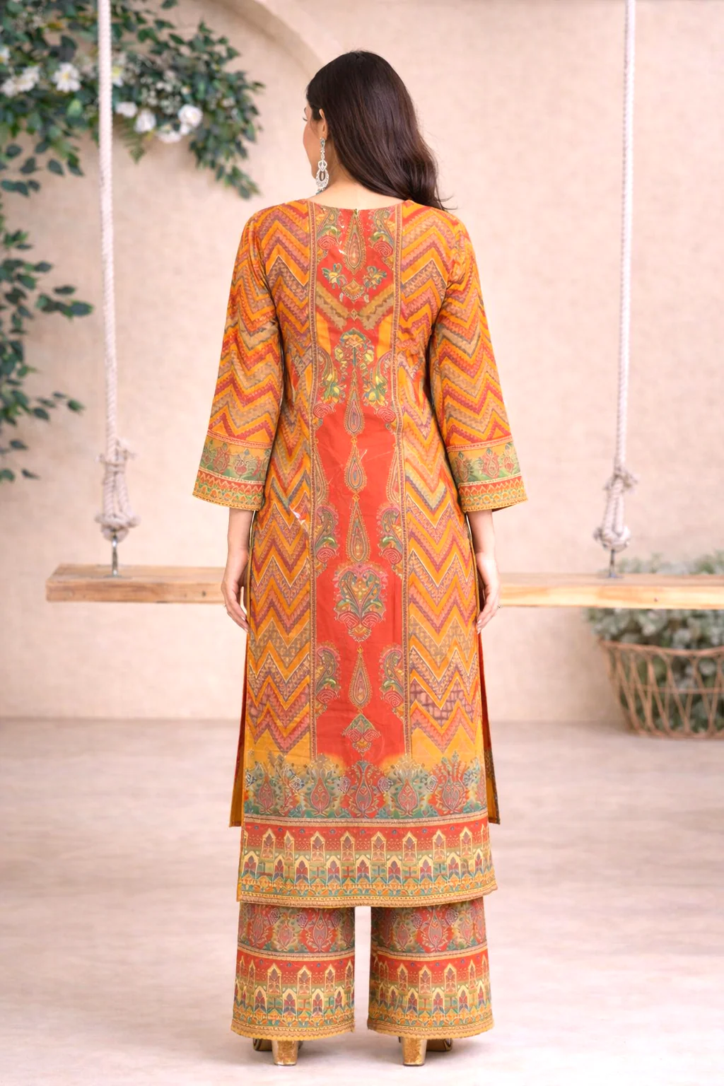 Morni amber full work suit set - Image 7