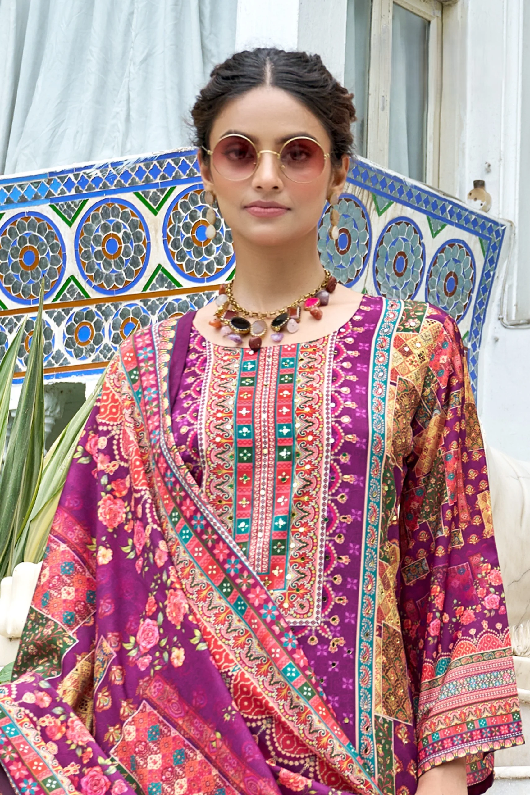 Morni thistle full work suit set - Image 2