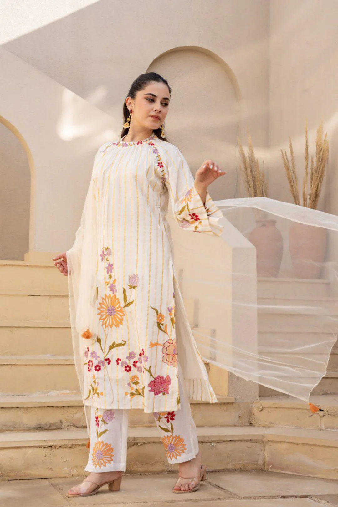 Akira Dove Premium Cotton Suit Set - Image 12