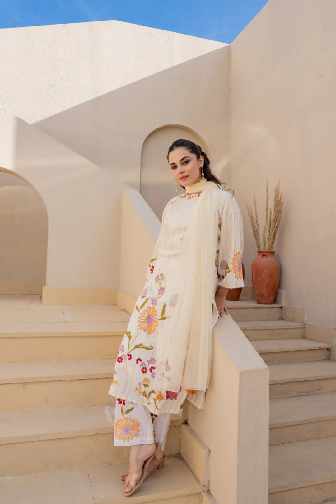 Akira Dove Premium Cotton Suit Set - Image 8