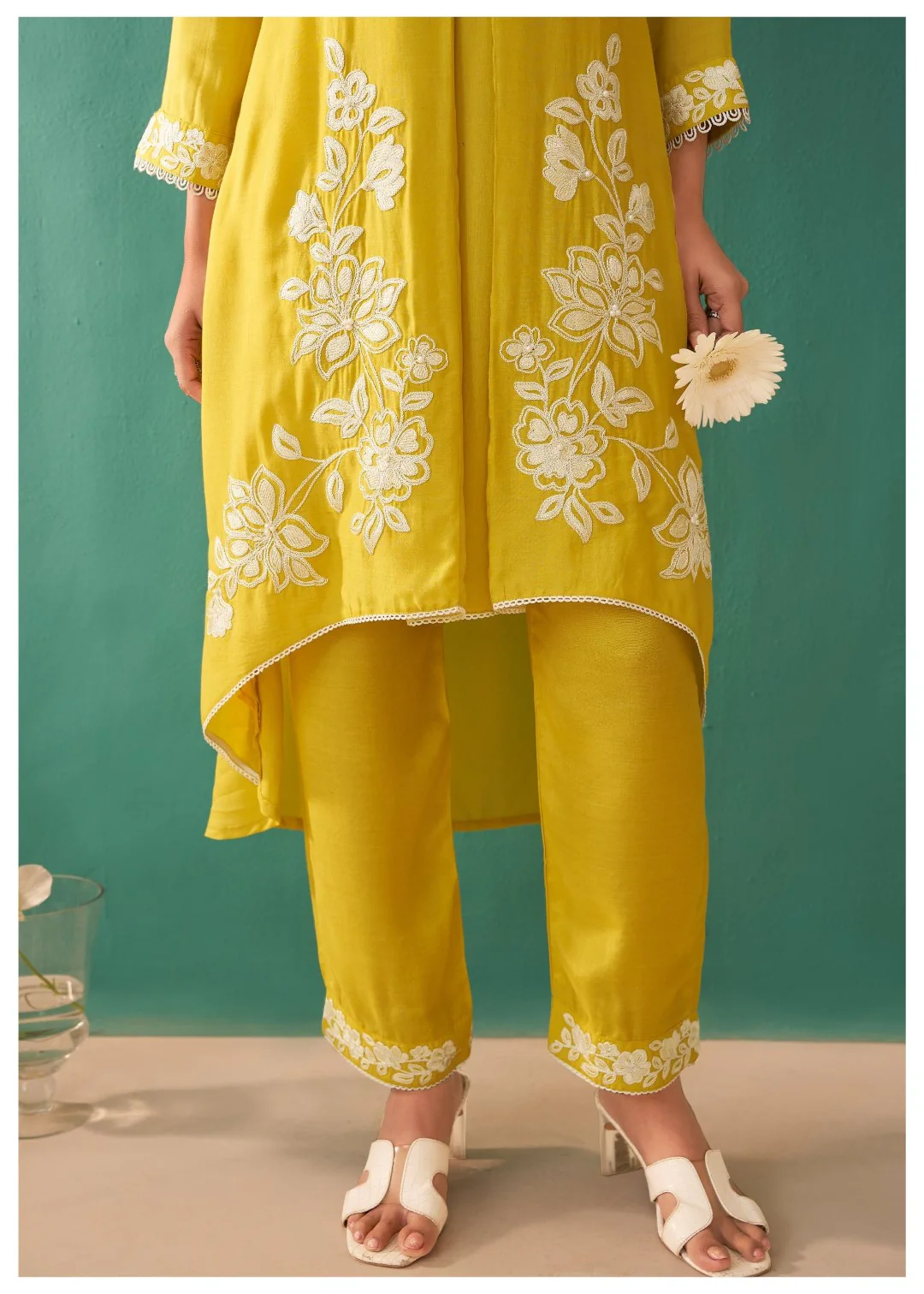 Ira corn Embroidery Suit set - Image 6