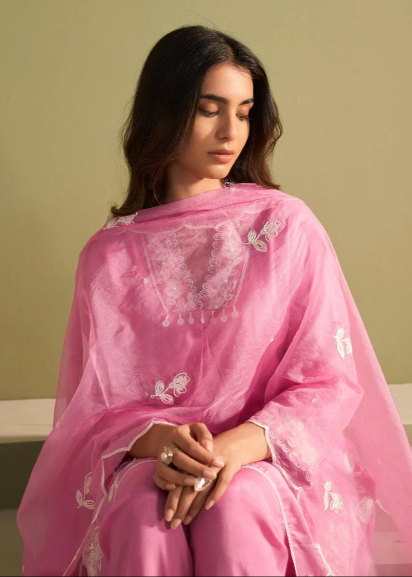 Ira candy Embroidery Suit set - Image 2