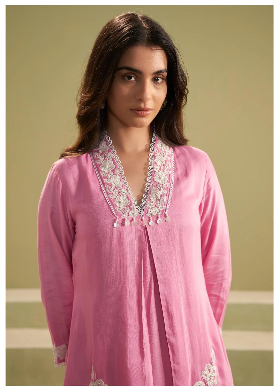 Ira candy Embroidery Suit set - Image 4