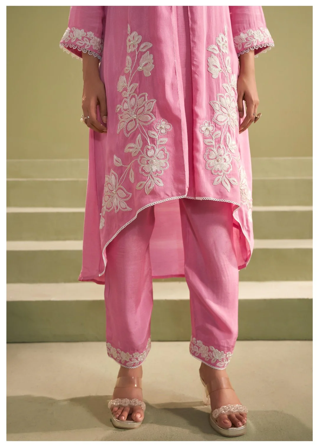 Ira candy Embroidery Suit set - Image 6
