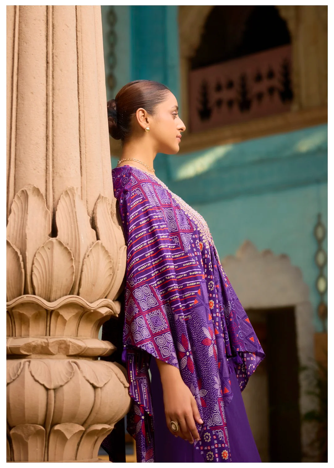 Aster Imperial full work Kaftan pant set - Image 5
