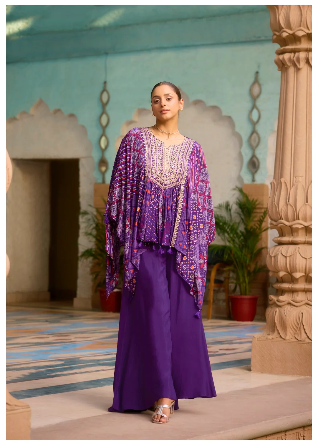 Aster Imperial full work Kaftan pant set - Image 7