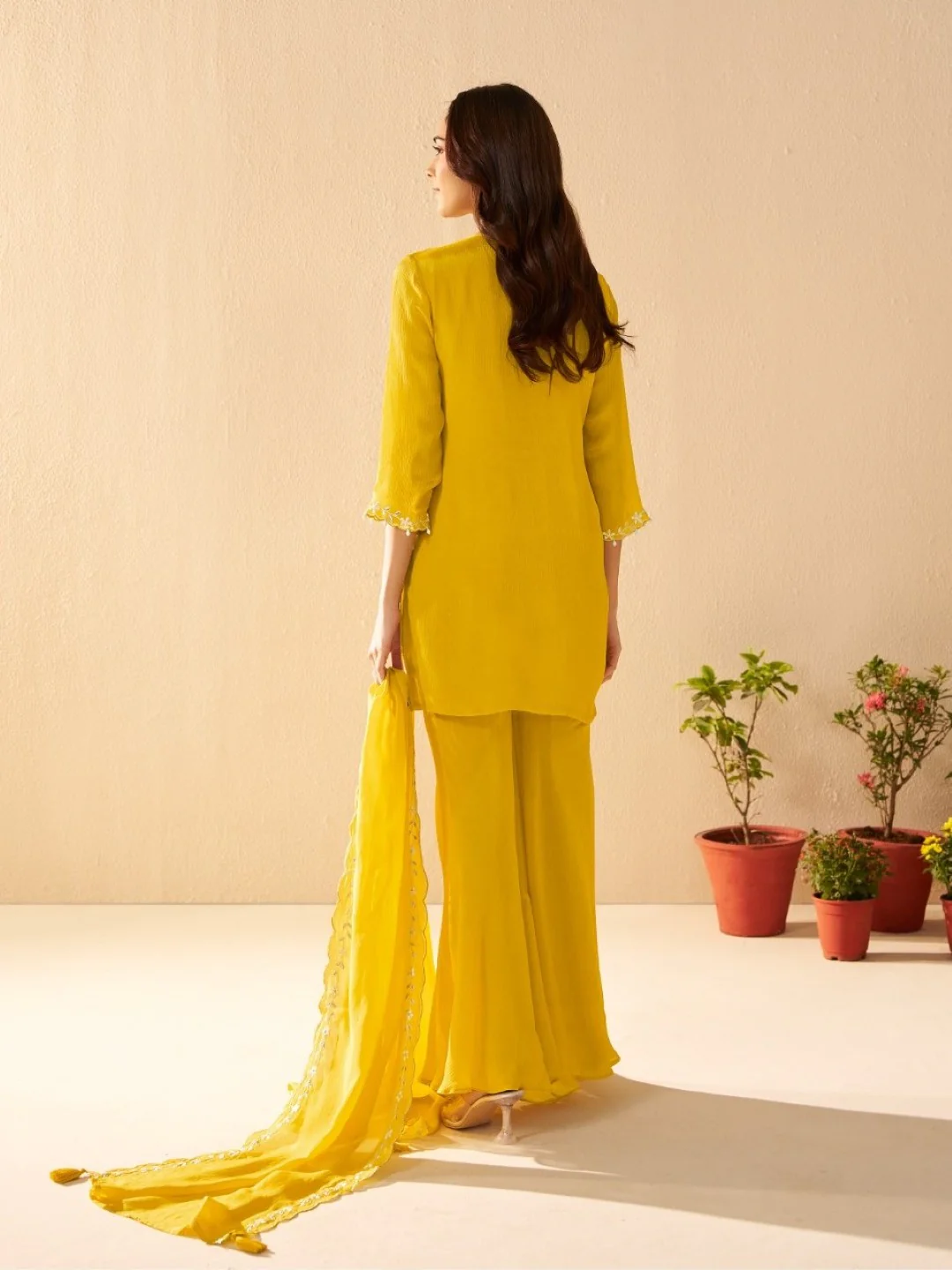 Albeli Maize Embroidery Premium Suit Set - Image 3