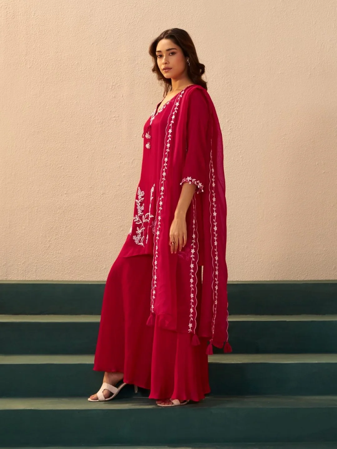 Albeli Sindoori Embroidery Premium Suit Set - Image 6