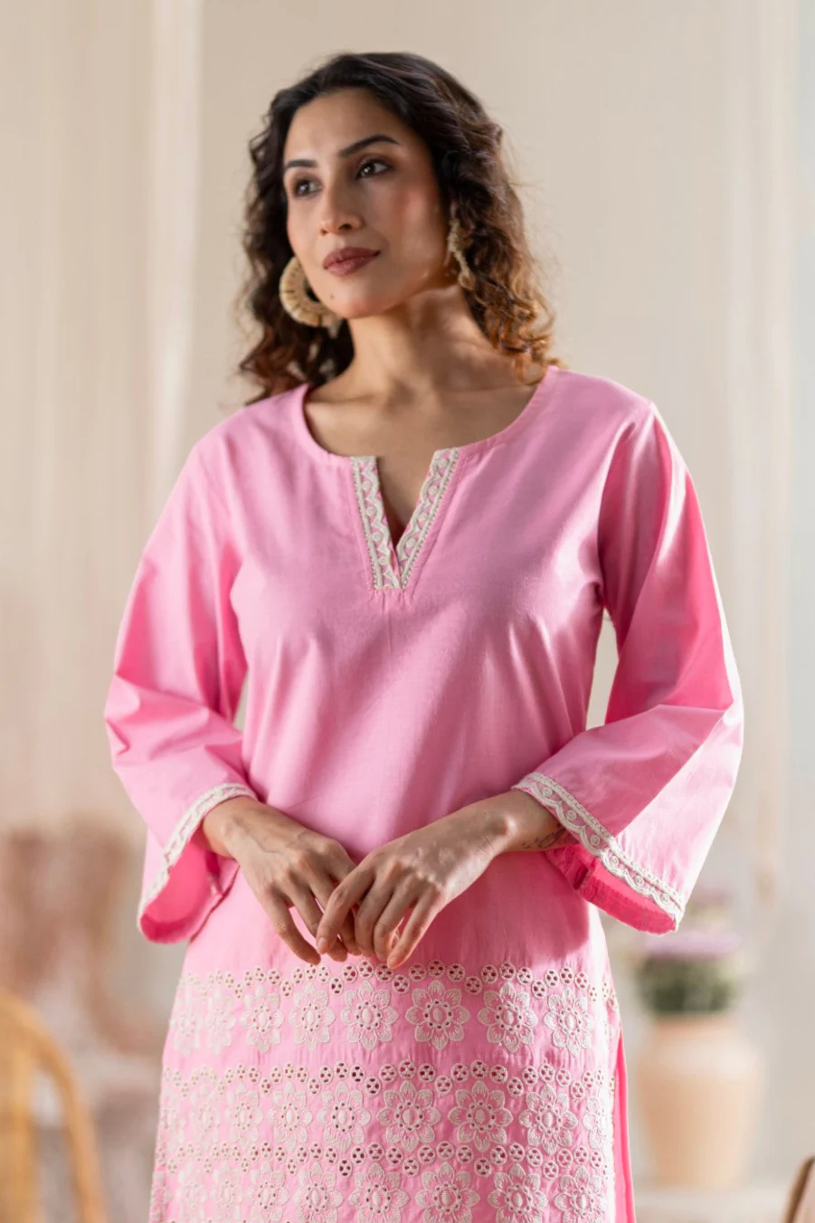 Sharad Candy embroidery co-ord set - Image 2
