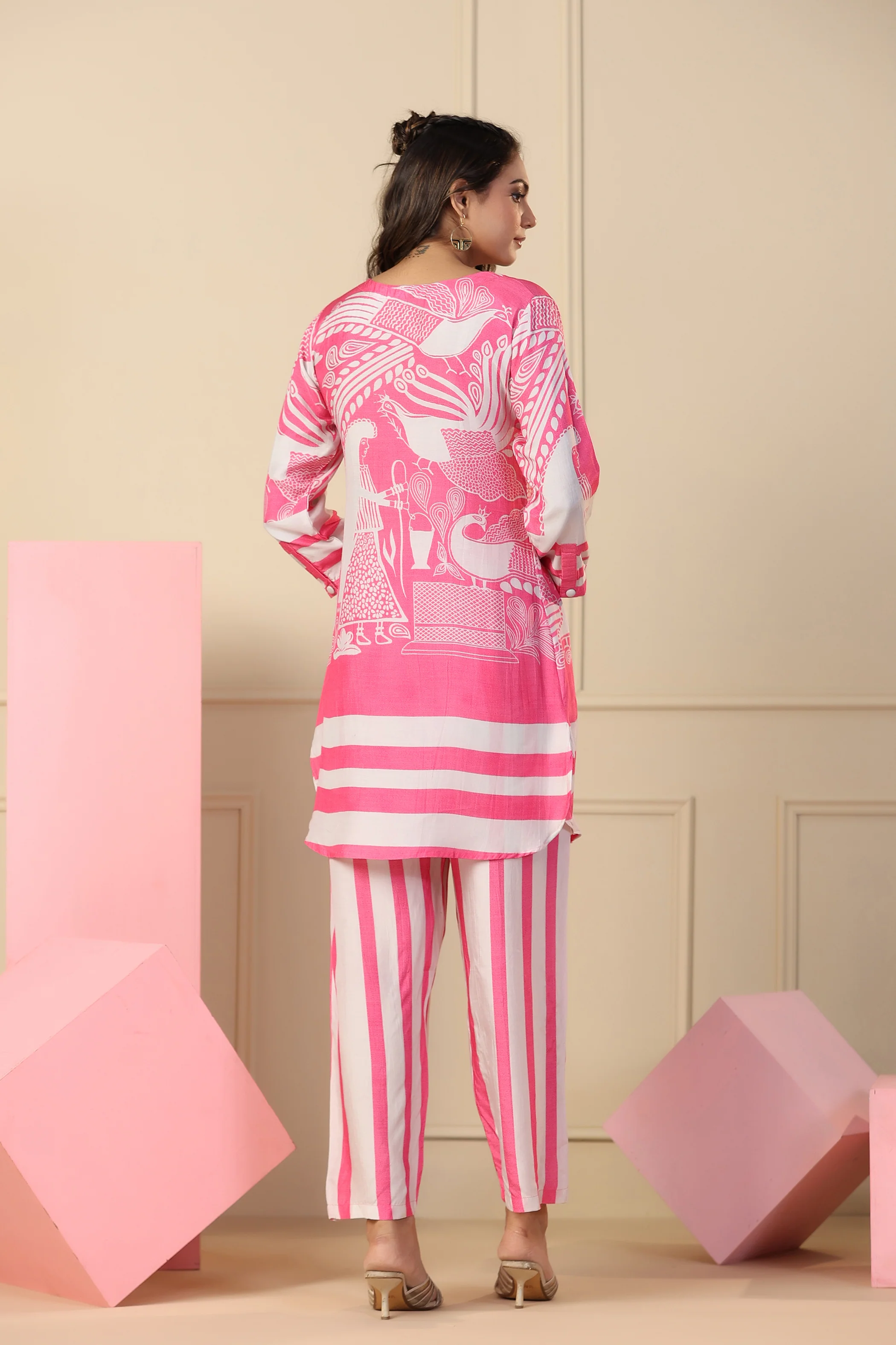 Charan Candy Muslin Co-ord Set - Image 4