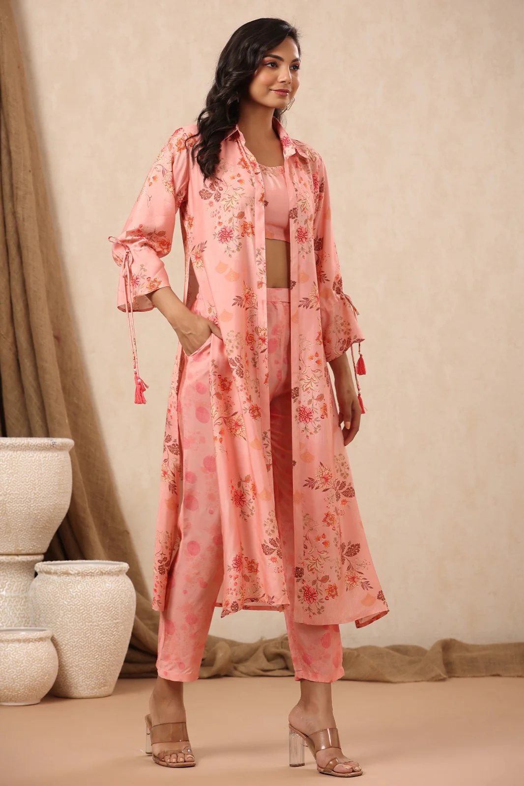 Wera Flamingo Cotton 3 pc Co-ord Set - Image 3