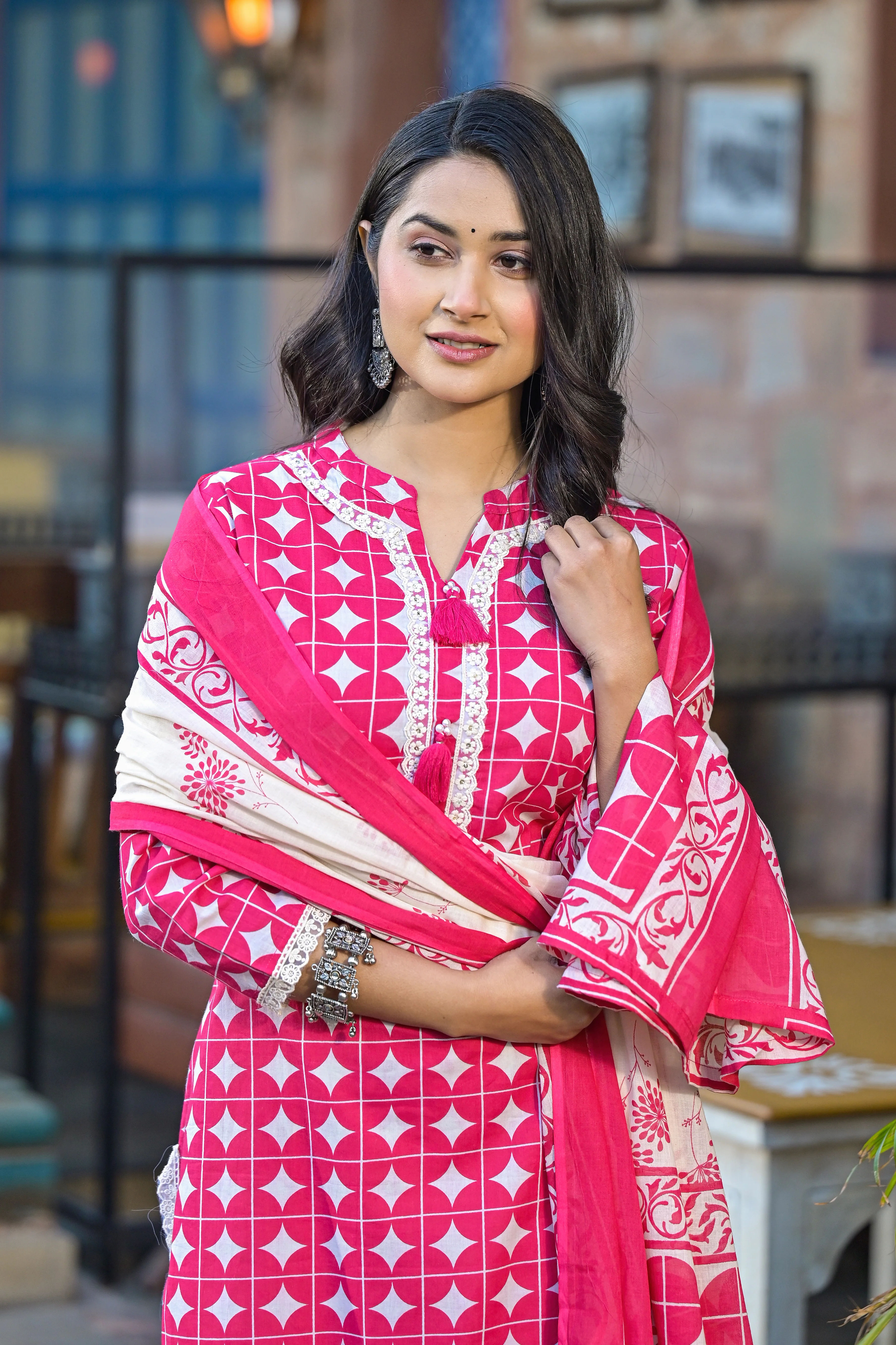 Bodhi Rose Pure Cotton Suit Set - Image 2