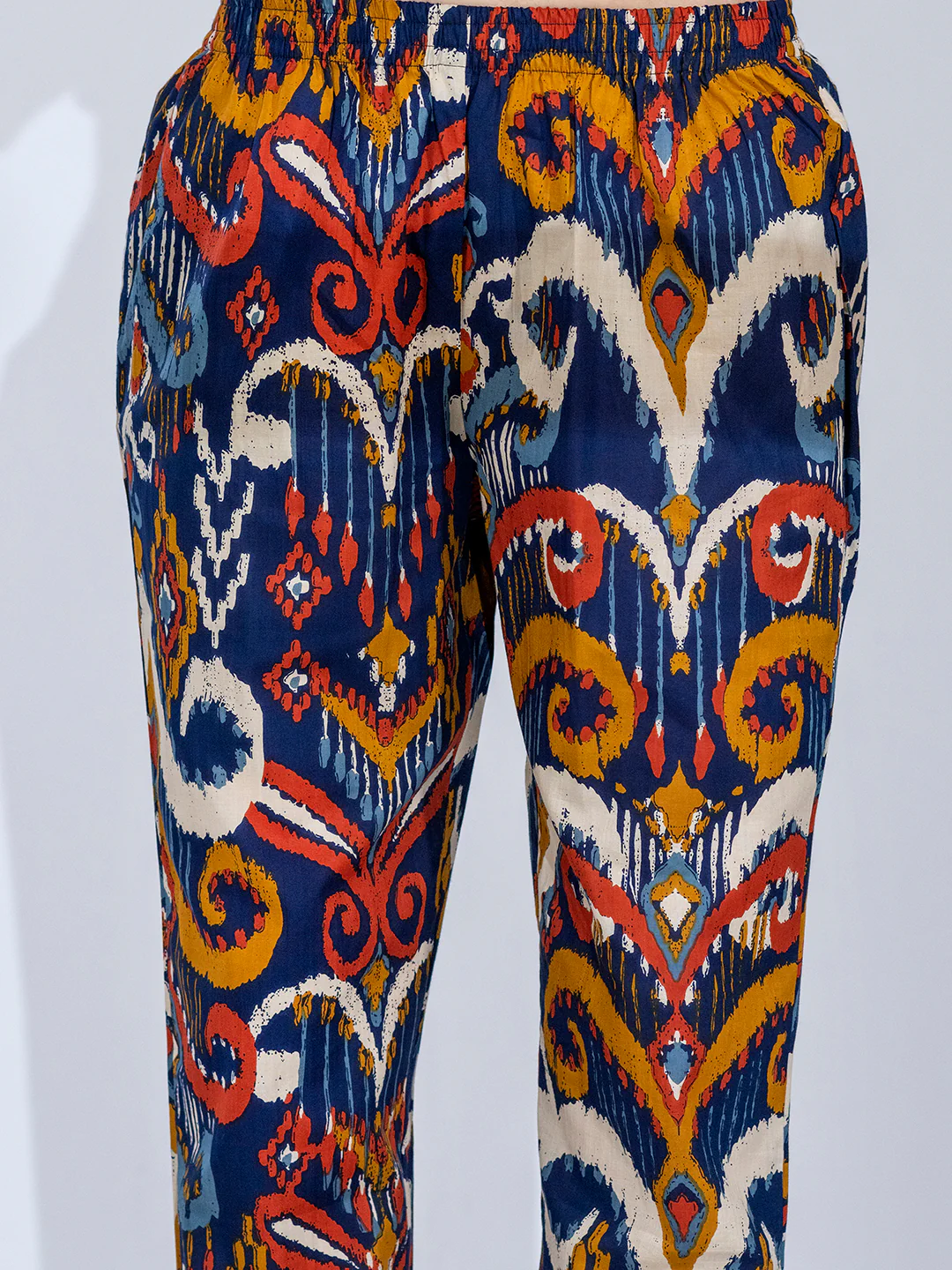 Tripti Indigo Printed  Cotton Co-ord Set - Image 6