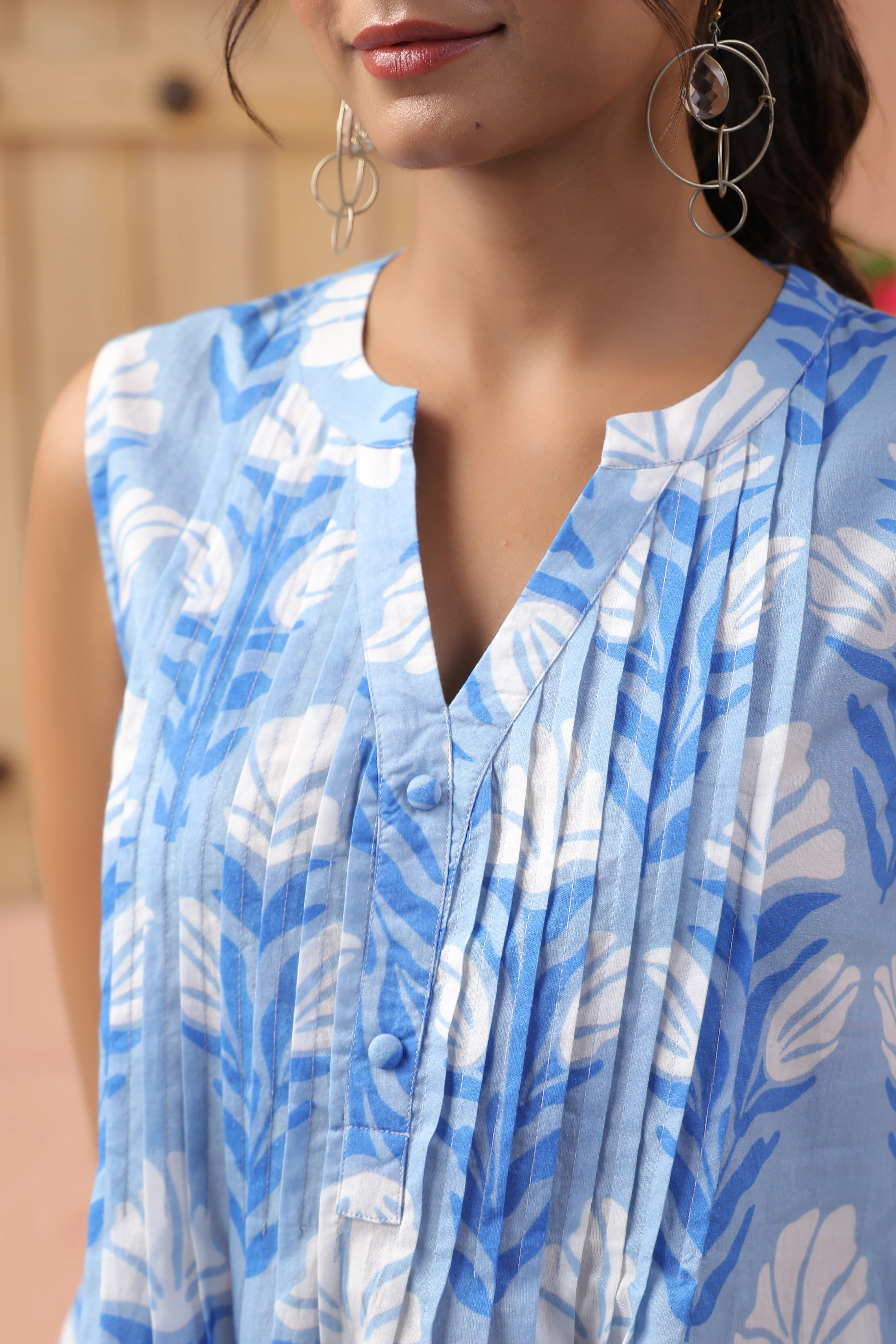 Shamiyana Prussian Printed Co-ord Set - Image 8