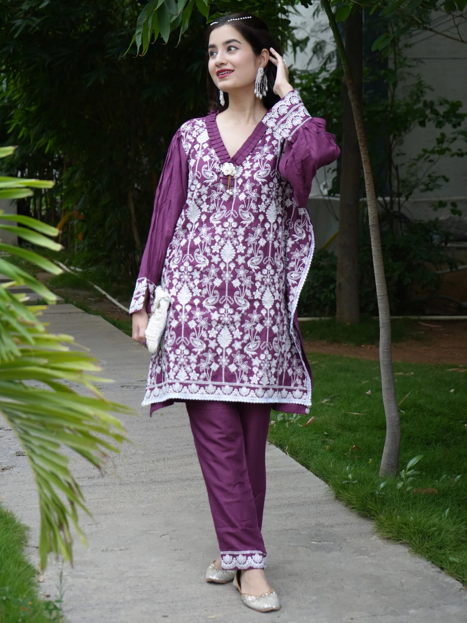 Iris Jam Embroidered Co-ord Set - Image 13