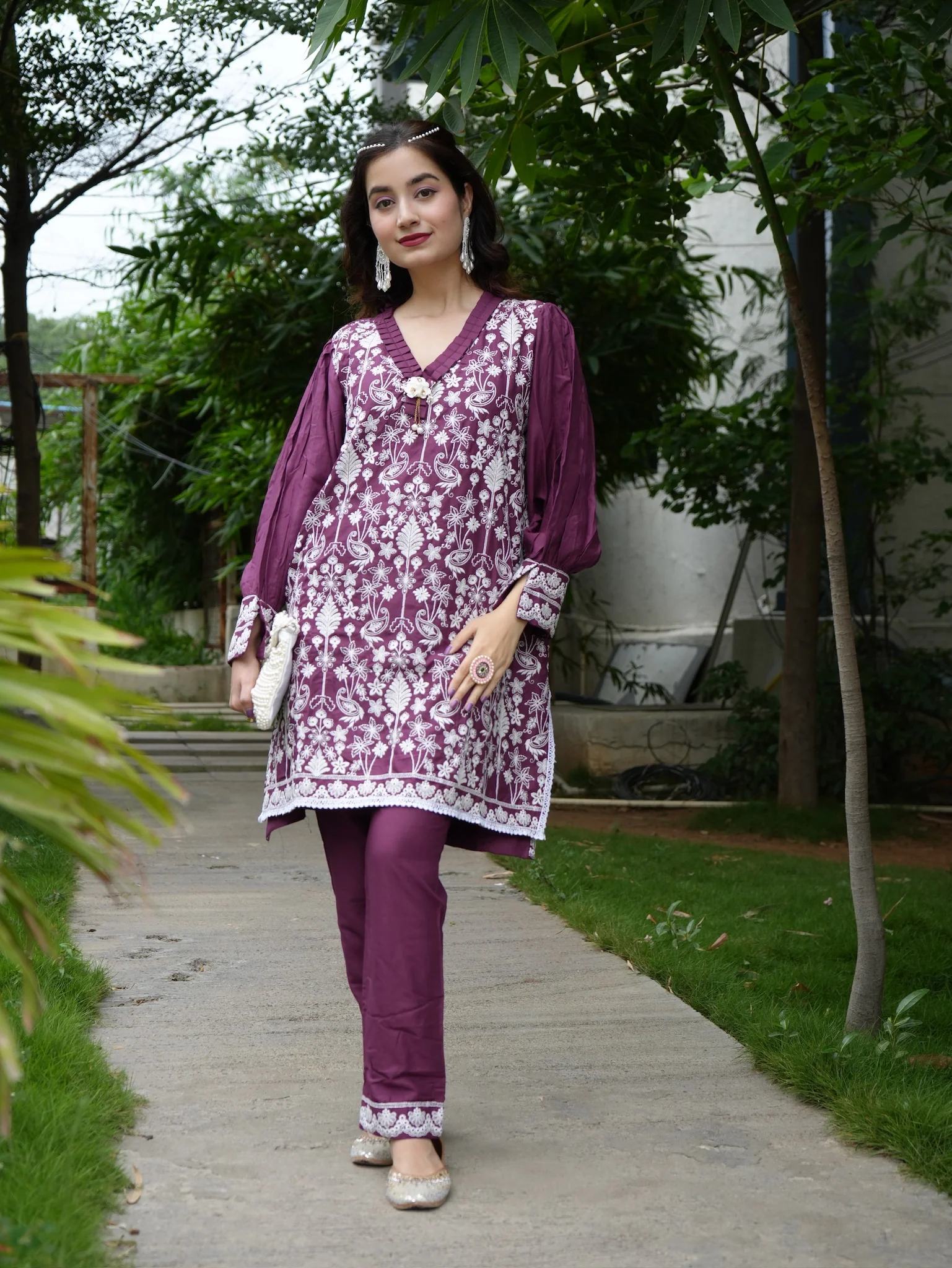 Iris Jam Embroidered Co-ord Set - Image 16